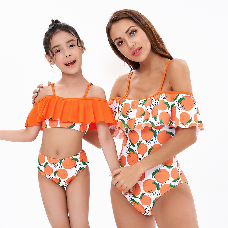 Wholesale Customized Matching Swimsuits for Mom and Daughter - China Kids  Swimsuit and Bikini Swimwear price