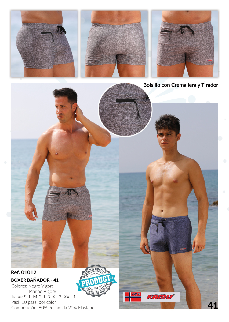 Stamgon Men's Swim Trunks Quick Dry Board Shorts nga adunay Custom nga giimprinta (4)